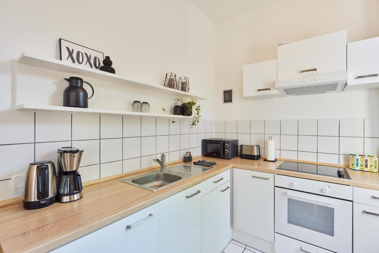 Studio3 Zentral Und Ruhig Mit Parkplatz, 5 Min Z Bali-T Und Gop, Boxspringbett Bad Oeynhausen Exteriör bild