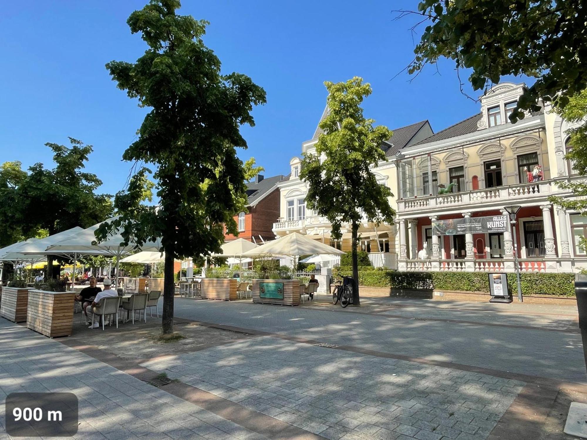 Studio3 Zentral Und Ruhig Mit Parkplatz, 5 Min Z Bali-T Und Gop, Boxspringbett Bad Oeynhausen Exteriör bild